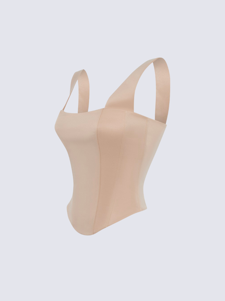 Apparel Mart Off-Shoulder Corset Top