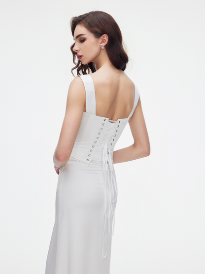 Apparel Mart Off-Shoulder Corset Top