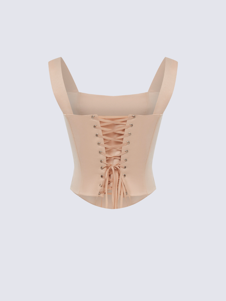 Apparel Mart Off-Shoulder Corset Top