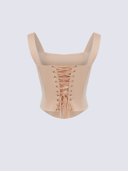 Apparel Mart Off-Shoulder Corset Top