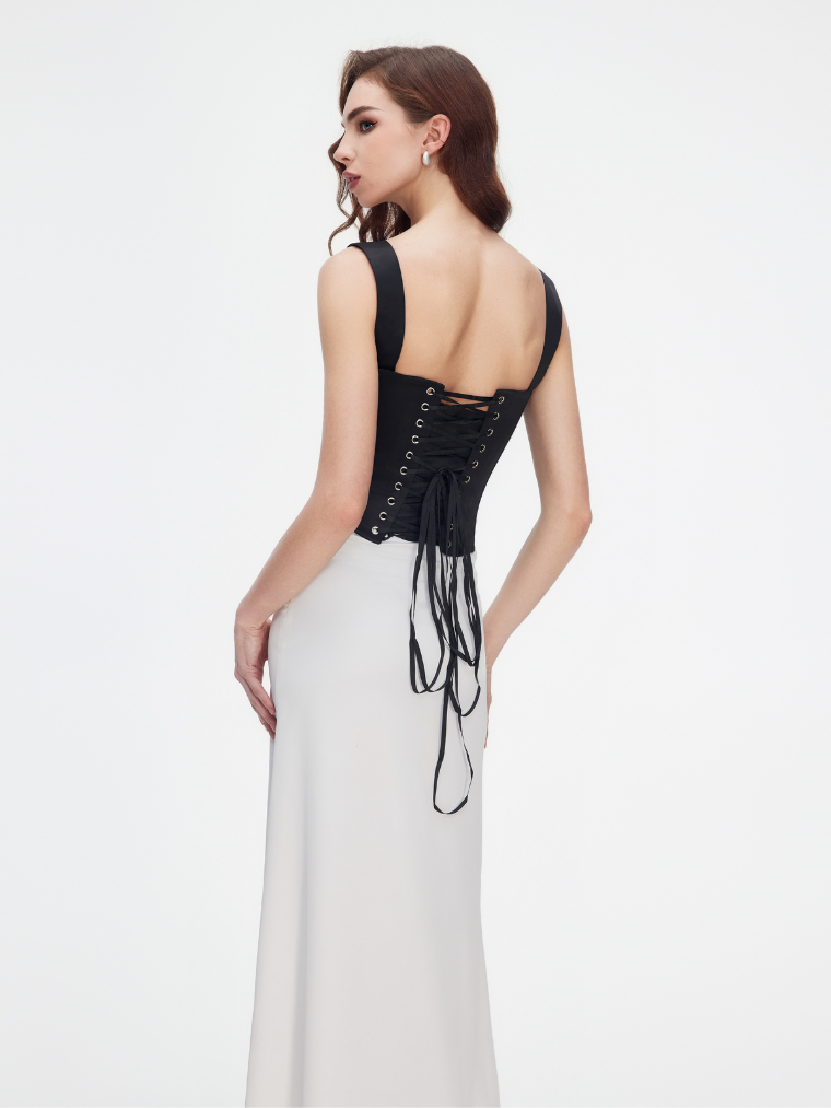 Apparel Mart Off-Shoulder Corset Top