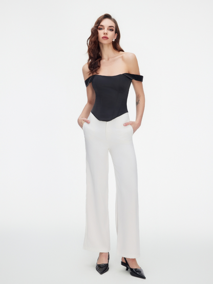 Apparel Mart Off-Shoulder Corset Top