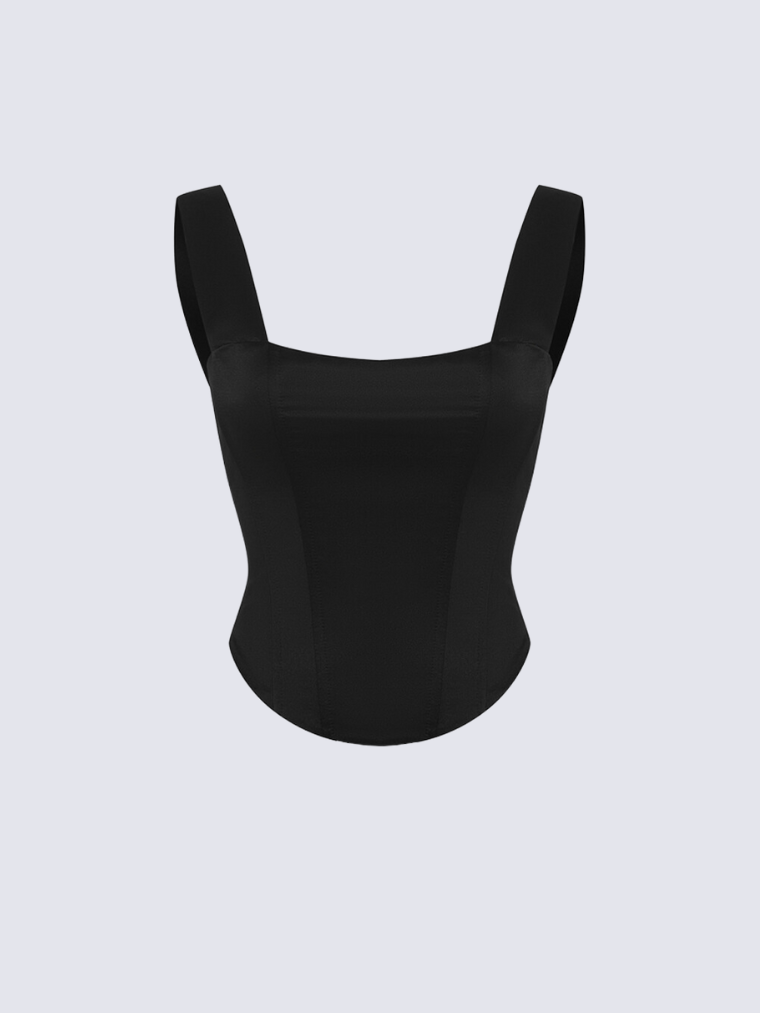 Apparel Mart Off-Shoulder Corset Top