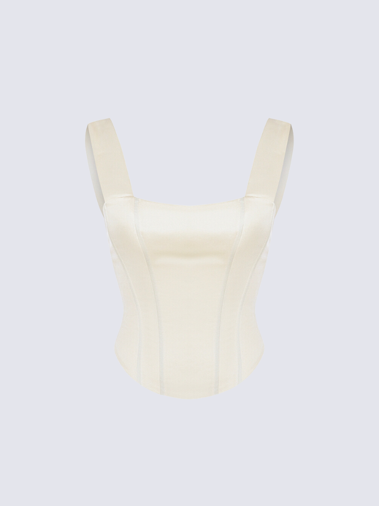 Apparel Mart Off-Shoulder Corset Top