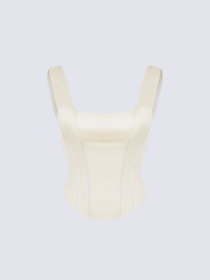 Apparel Mart Off-Shoulder Corset Top