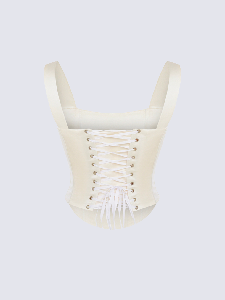 Apparel Mart Off-Shoulder Corset Top