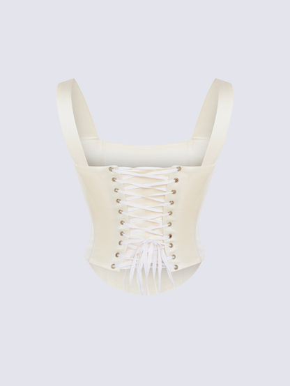 Apparel Mart Off-Shoulder Corset Top